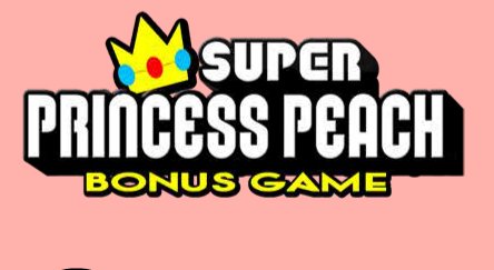 Super Princess Peach Bonus Game